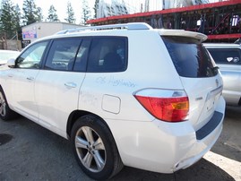 2008 Toyota Highlander Limited White 3.5L AT 2WD #Z24660